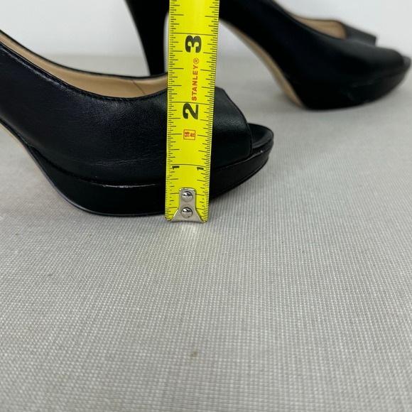 Enzo Angiolini Demario peep toe platform heels - Picture 12 of 12